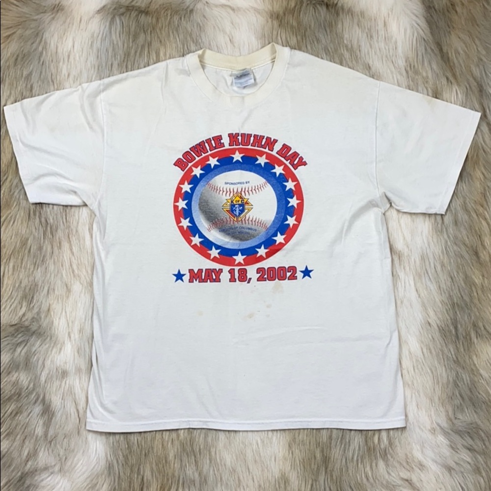 Bowie Kuhn Day Short Sleeve T-Shirt, Large